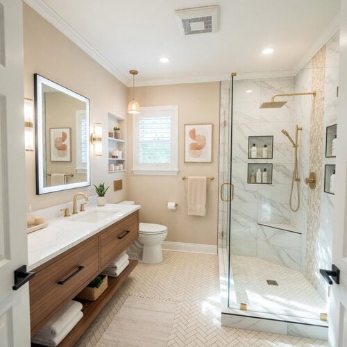 After - Bathroom transformation