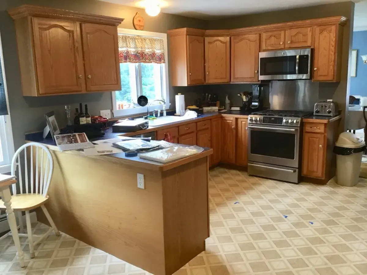 Before - Comeau kitchen
